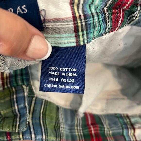 Cape Madras Men’s 36 preppy Coastal core madras plaid shorts - Picture 7 of 10